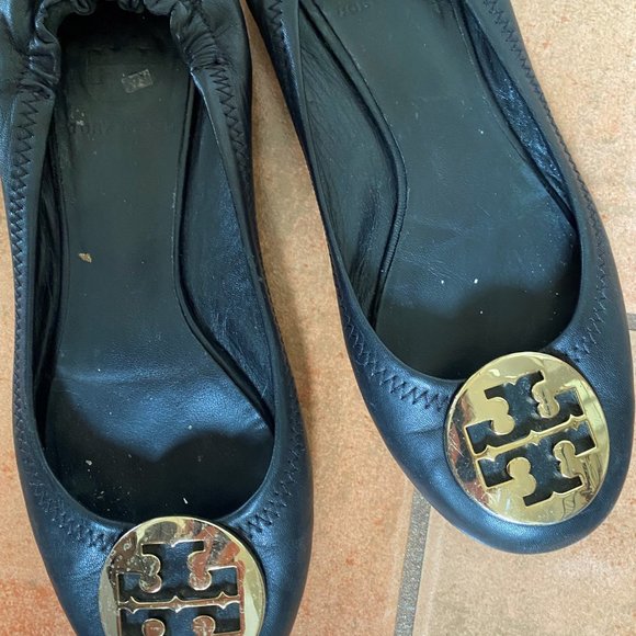 Tory Burch Reva ballet flat shoes size 6.5 6 1/2 - Picture 10 of 10